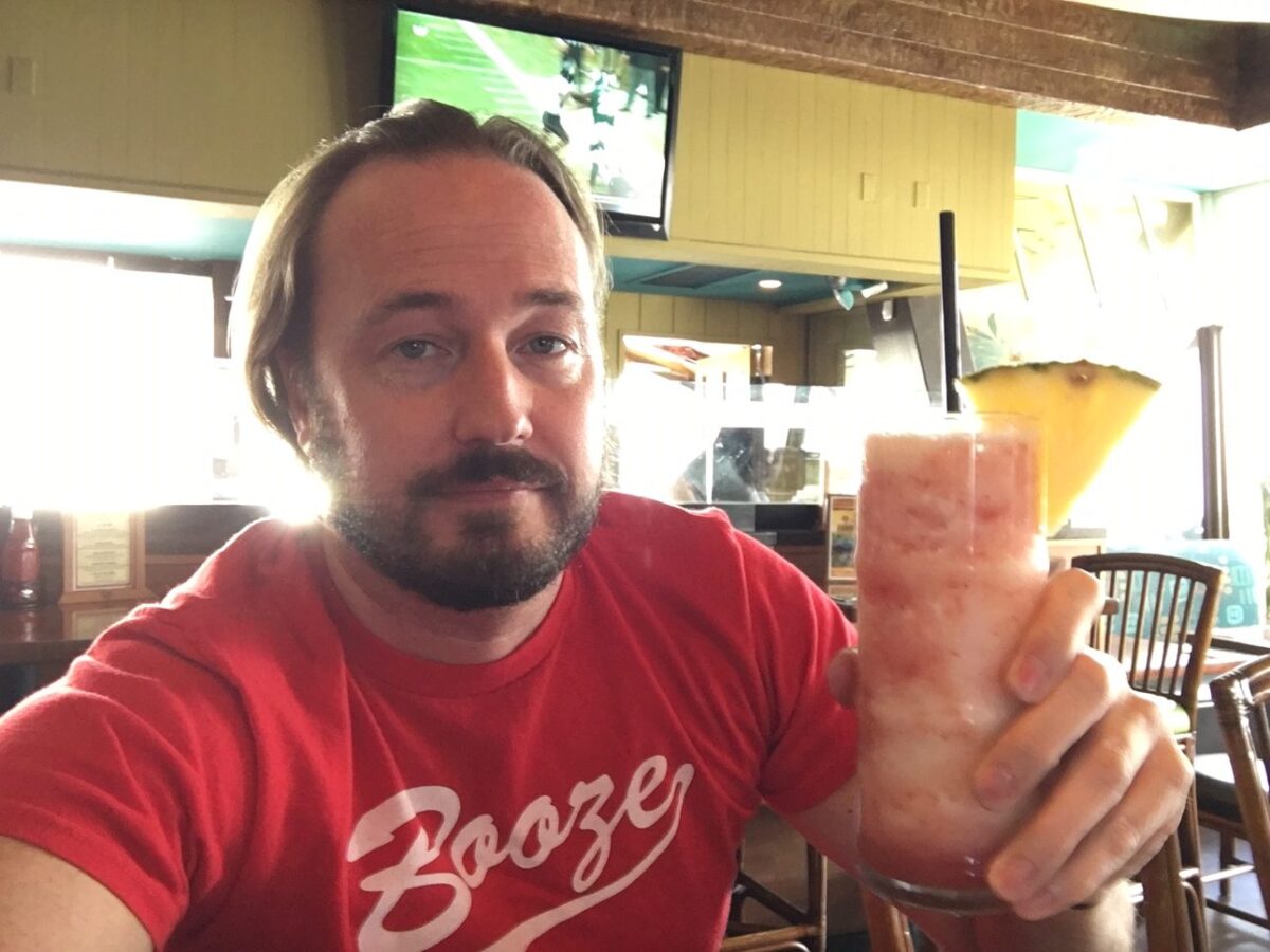 Day 302 Canoe House Drunk Man Walking